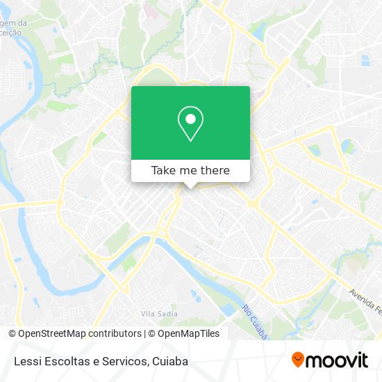 Lessi Escoltas e Servicos map