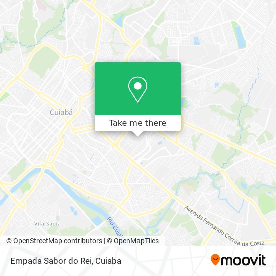 Empada Sabor do Rei map