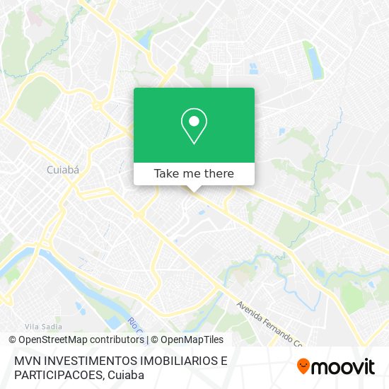 MVN INVESTIMENTOS IMOBILIARIOS E PARTICIPACOES map