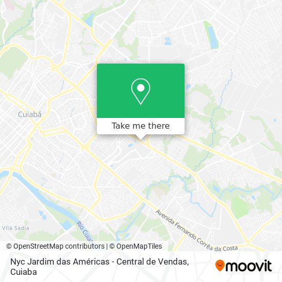 Nyc Jardim das Américas - Central de Vendas map