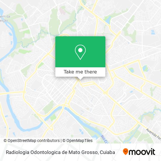 Radiologia Odontologica de Mato Grosso map