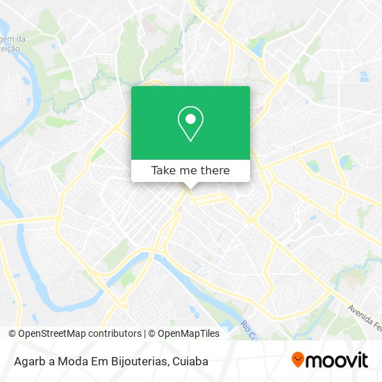 Agarb a Moda Em Bijouterias map