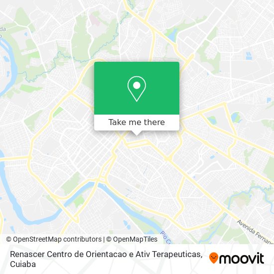 Renascer Centro de Orientacao e Ativ Terapeuticas map