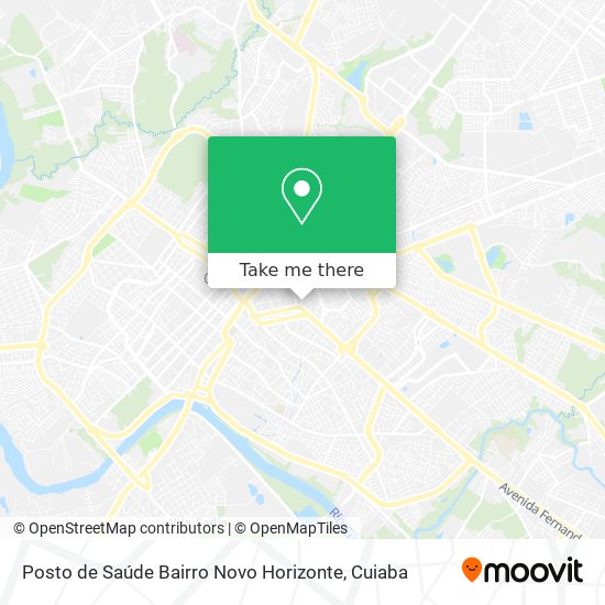 Posto de Saúde Bairro Novo Horizonte map
