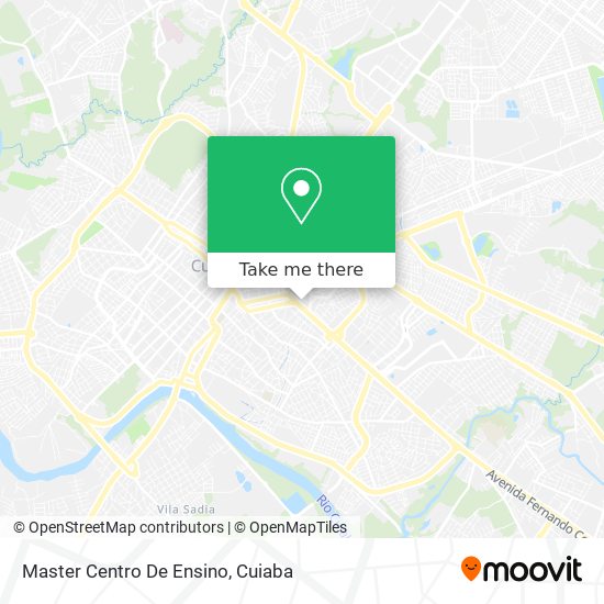 Master Centro De Ensino map