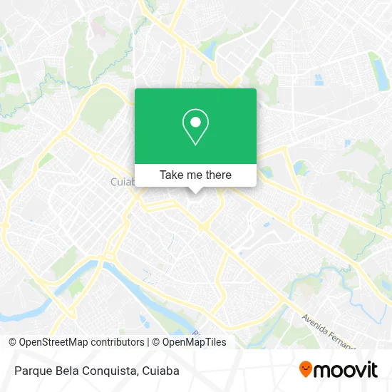 Parque Bela Conquista map