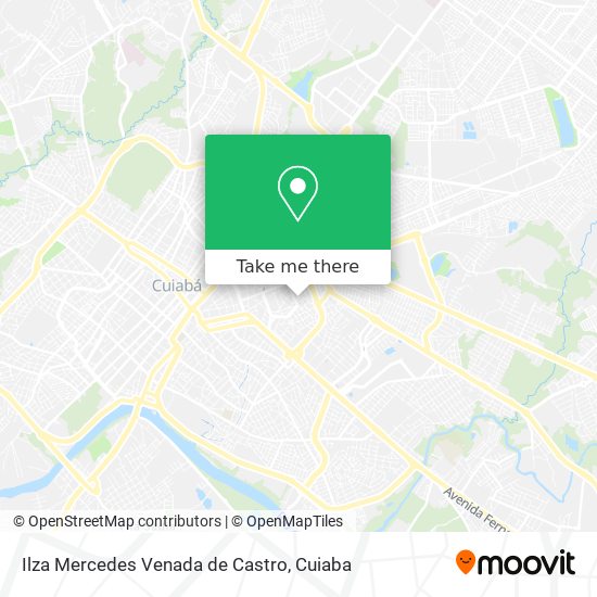 Ilza Mercedes Venada de Castro map