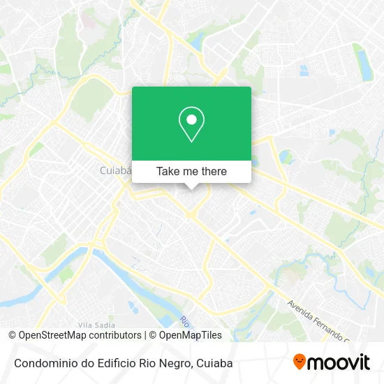 Condominio do Edificio Rio Negro map