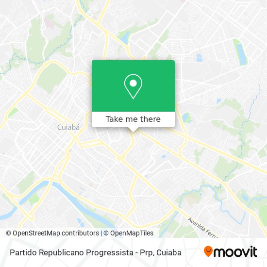 Partido Republicano Progressista - Prp map