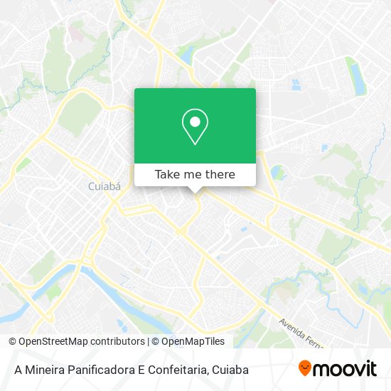 A Mineira Panificadora E Confeitaria map