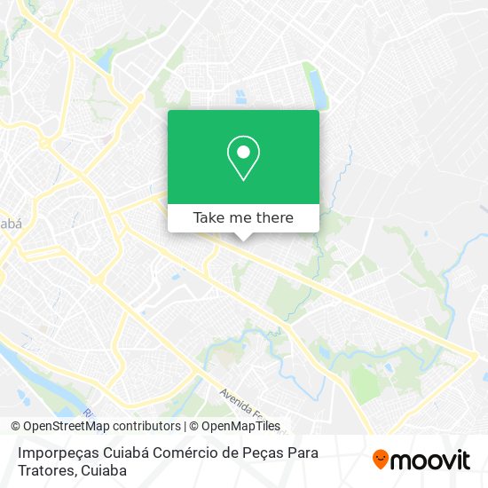 Imporpeças Cuiabá Comércio de Peças Para Tratores map