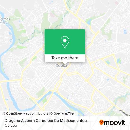 Drogaria Alecrim Comercio De Medicamentos map