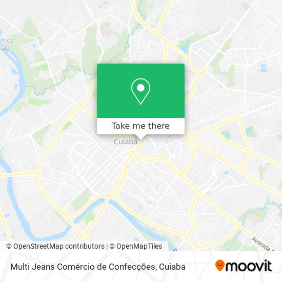 Multi Jeans Comércio de Confecções map