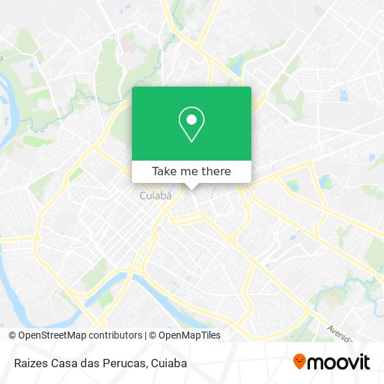 Raizes Casa das Perucas map