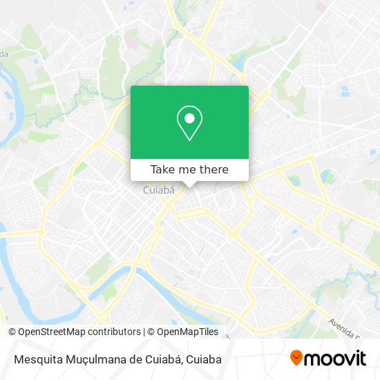 Mesquita Muçulmana de Cuiabá map
