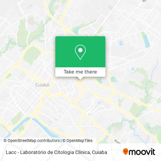 Lacc - Laboratório de Citologia Clínica map