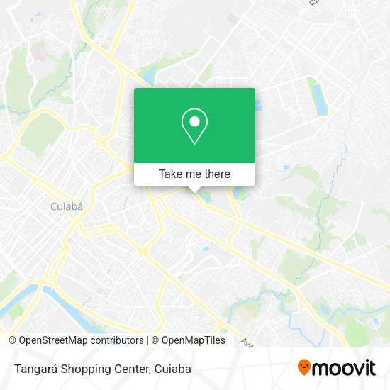 Tangará Shopping Center map