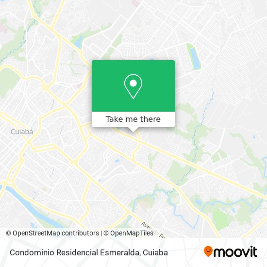 Mapa Condominio Residencial Esmeralda