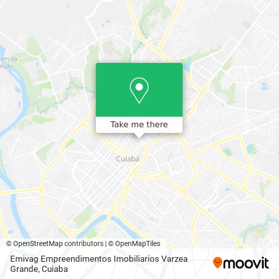 Emivag Empreendimentos Imobiliarios Varzea Grande map