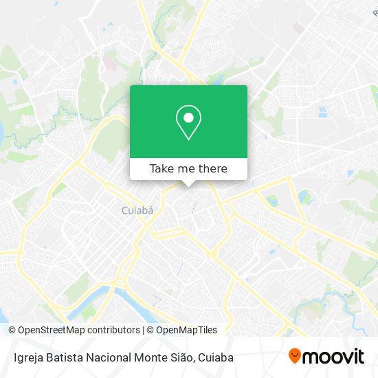 Igreja Batista Nacional Monte Sião map