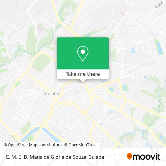 E. M. E. B. Maria da Glória de Souza map