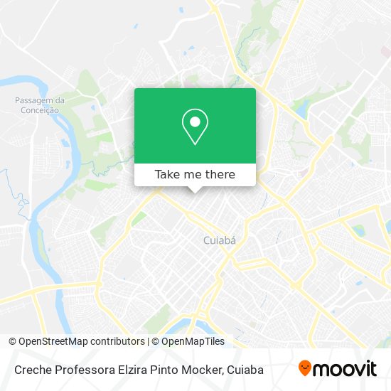 Creche Professora Elzira Pinto Mocker map