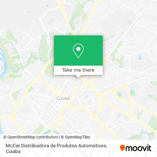 McCar Distribuidora de Produtos Automotivos map