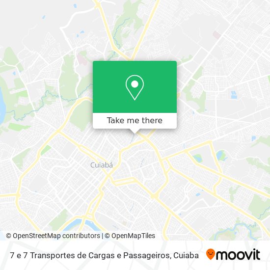 7 e 7 Transportes de Cargas e Passageiros map