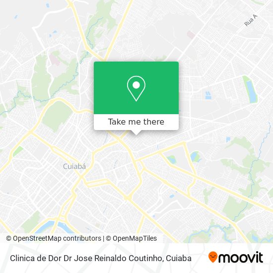 Clinica de Dor Dr Jose Reinaldo Coutinho map