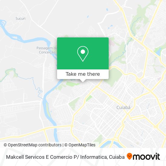 Makcell Servicos E Comercio P/ Informatica map