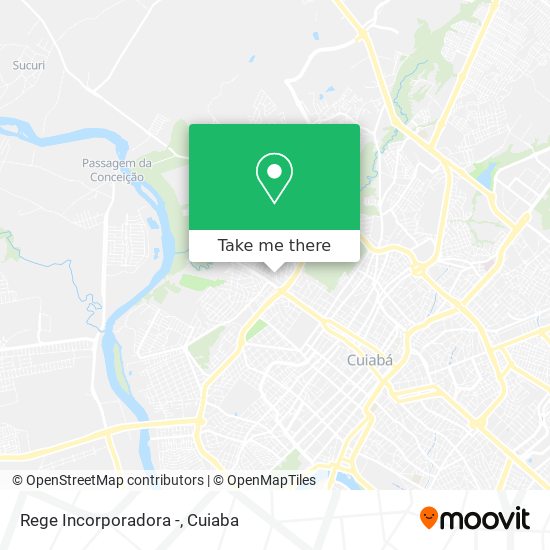 Mapa Rege Incorporadora -