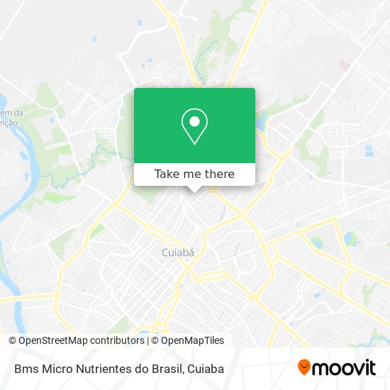 Bms Micro Nutrientes do Brasil map