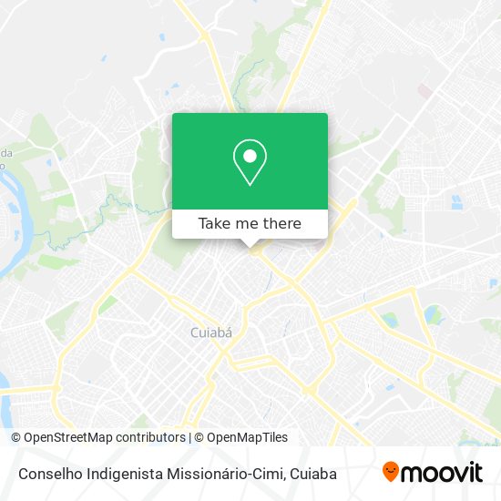 Conselho Indigenista Missionário-Cimi map
