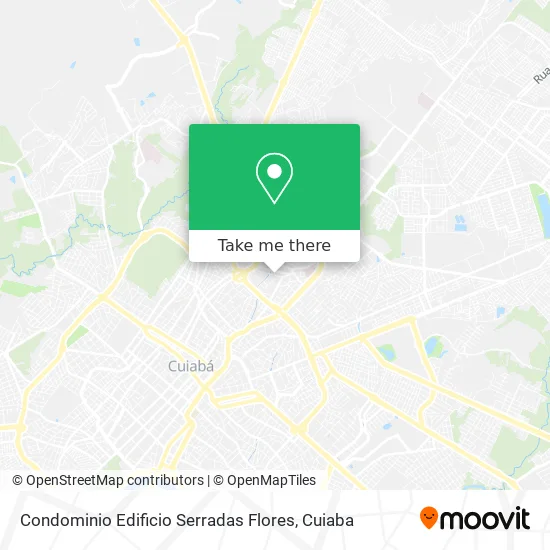 Condominio Edificio Serradas Flores map