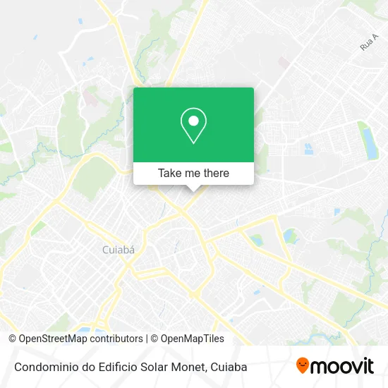 Condominio do Edificio Solar Monet map