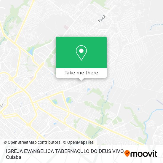 IGREJA EVANGELICA TABERNACULO DO DEUS VIVO map