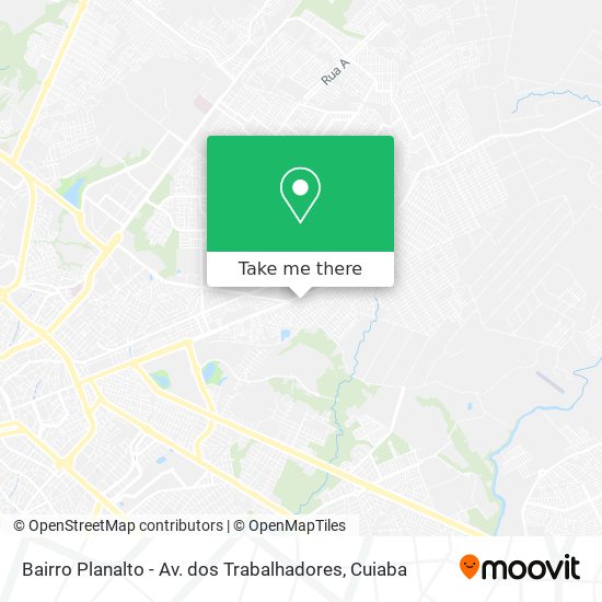 Bairro Planalto - Av. dos Trabalhadores map