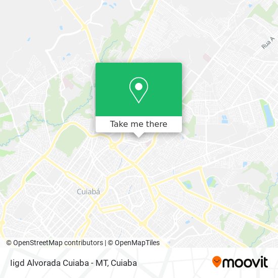 Iigd Alvorada Cuiaba - MT map