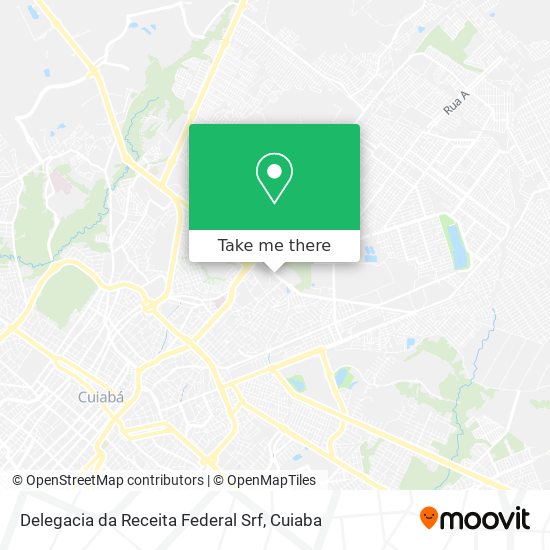 Delegacia da Receita Federal Srf map