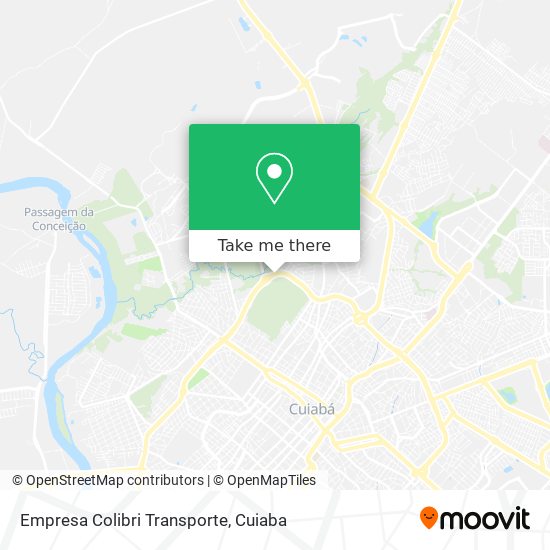 Empresa Colibri Transporte map