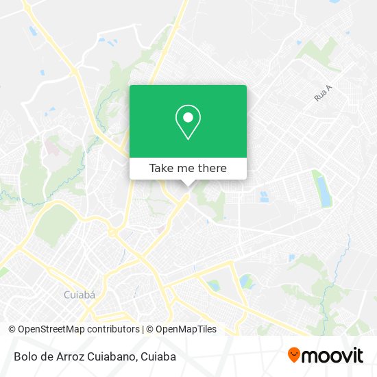 Bolo de Arroz Cuiabano map