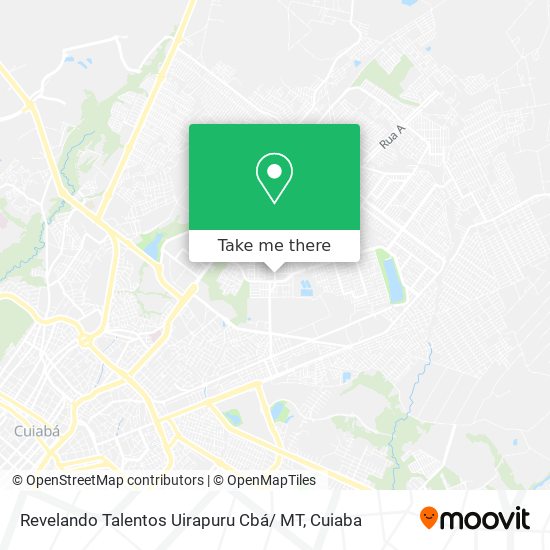 Revelando Talentos Uirapuru Cbá/ MT map