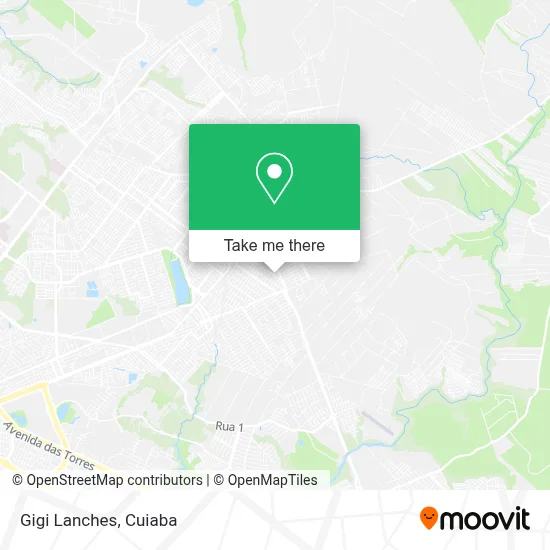 Gigi Lanches map