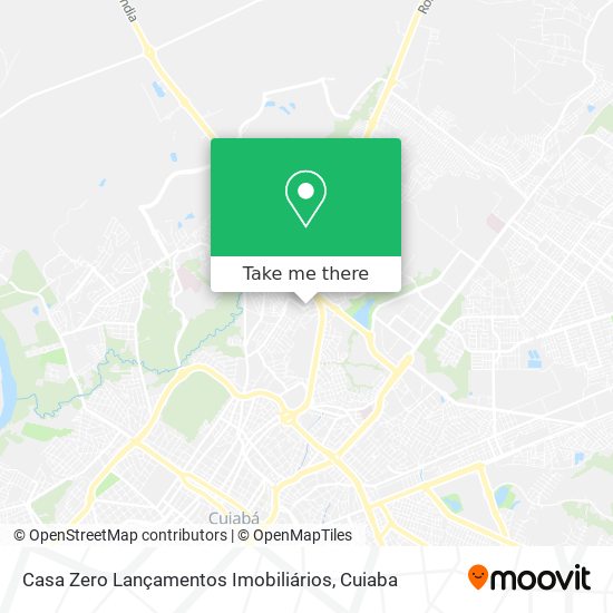 Casa Zero Lançamentos Imobiliários map