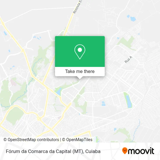 Fórum da Comarca da Capital (MT) map