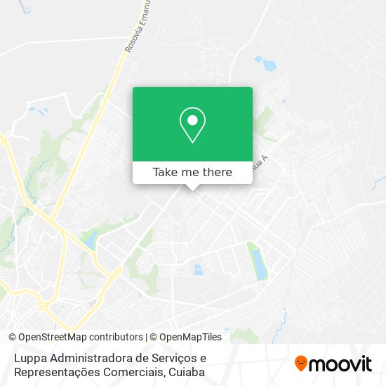 Luppa Administradora de Serviços e Representações Comerciais map