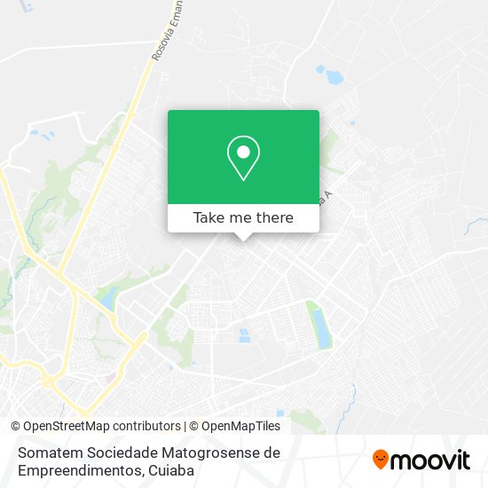 Mapa Somatem Sociedade Matogrosense de Empreendimentos