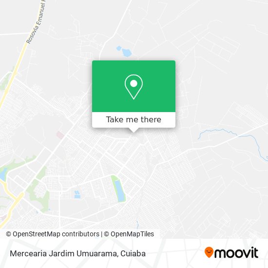 Mercearia Jardim Umuarama map