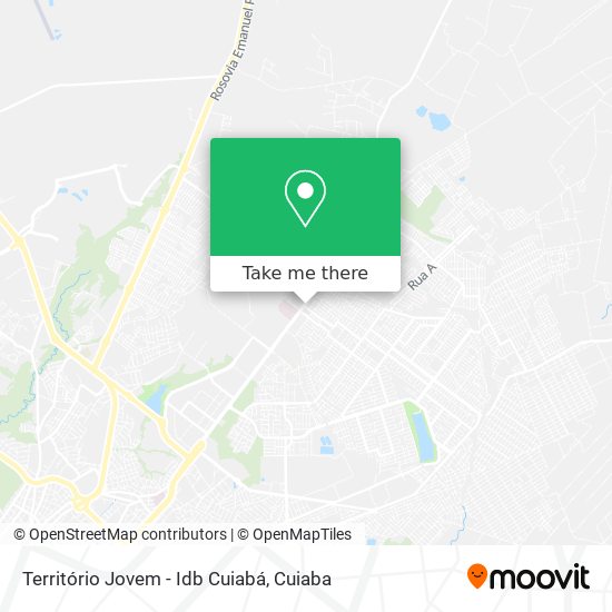 Território Jovem - Idb Cuiabá map