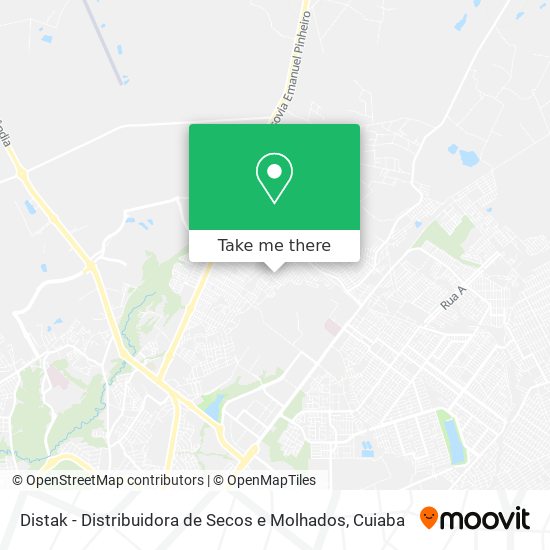Distak - Distribuidora de Secos e Molhados map